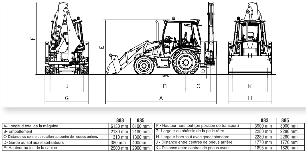 Chargeuse-Pelleteuse 883