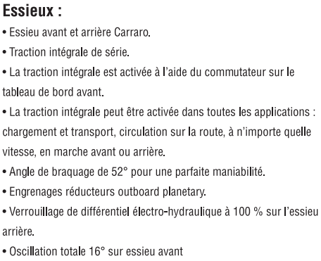 Chargeuse-Pelleteuse 888