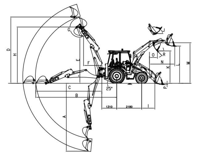 Backhoe Loader 885