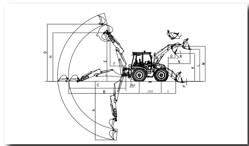Backhoe Loader 888